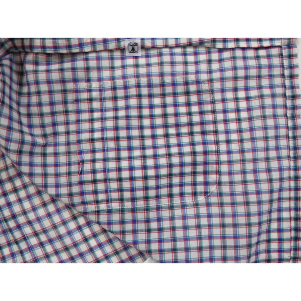 Hombre Nino Mens Multicolor Long Sleeve Cotton Button Up Front Shirt Size L/XL - Picture 8 of 11